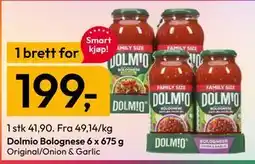 Gigaboks Dolmio Bolognese 6 x 675 g tilbud