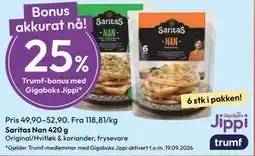 Gigaboks Saritas Nan 420 g tilbud
