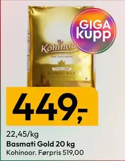 Gigaboks Basmati Gold tilbud