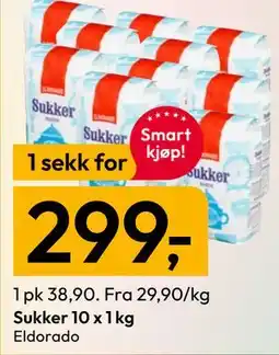 Gigaboks Sukker tilbud