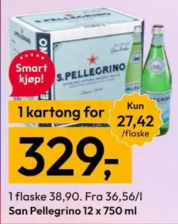 Gigaboks San Pellegrino tilbud
