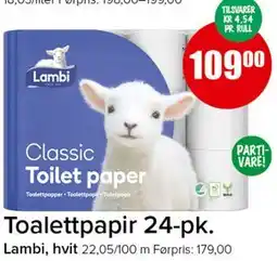 Spar Toalettpapir 24-pk tilbud
