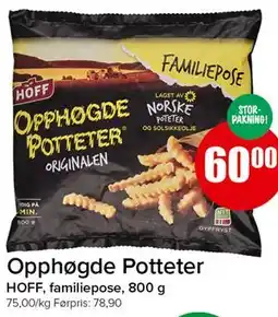 Spar Opphøgde Potteter tilbud