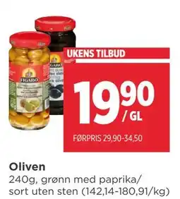 Meny Oliven tilbud