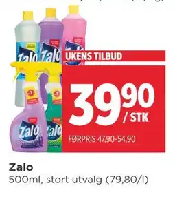 Meny Zalo tilbud