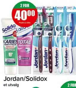 Spar Jordan/Solidox tilbud