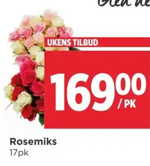 Meny Rosemiks tilbud