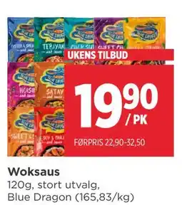 Meny Woksaus tilbud