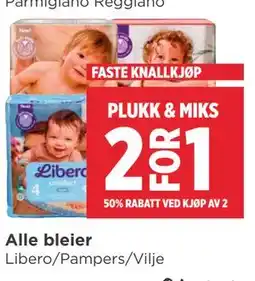 Meny Alle bleier tilbud