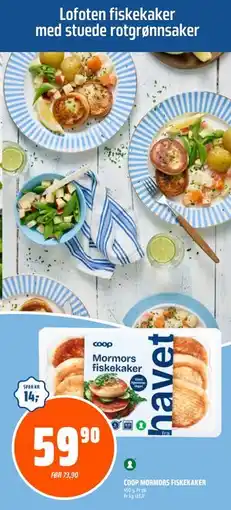 Coop Obs COOP MORMORS FISKEKAKER tilbud