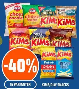 Coop Obs KIMS/OLW SNACKS tilbud