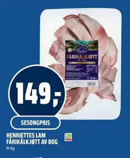 Coop Obs HENRIETTES LAM FÅRIKÅLKJØTT AV BOG tilbud