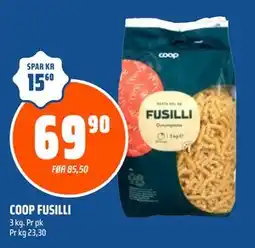 Coop Obs COOP FUSILLI tilbud