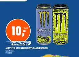 Coop Obs MONSTER VALENTINO ROSSI/LANDO NORRIS tilbud