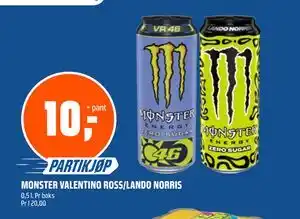 MONSTER VALENTINO ROSSI/LANDO NORRIS