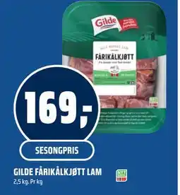 Coop Obs GILDE FÅRIKÅLKJØTT LAM tilbud