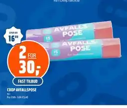 Coop Obs COOP AVFALLSPOSE tilbud