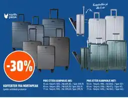 Coop Obs KOFFERTER FRA NORTHPEAK tilbud