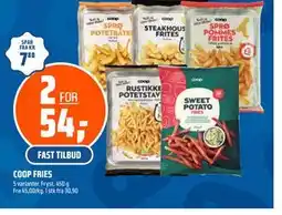Coop Obs COOP FRIES tilbud