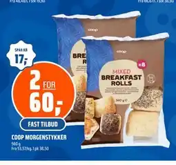 Coop Obs COOP MORGENSTYKKER tilbud