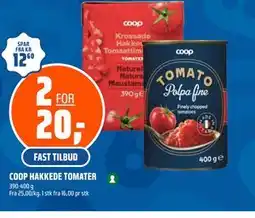 Coop Obs COOP HAKKEDE TOMATER tilbud