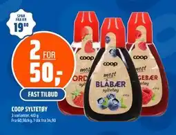 Coop Obs COOP SYLTETØY tilbud