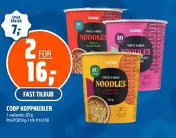 Coop Obs COOP KOPPNUDLER tilbud