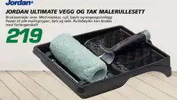 Coop Byggmix Jordan ultimate vegg og tak malerullesett tilbud