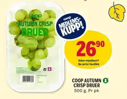 Coop Prix Coop autumn crisp druer tilbud