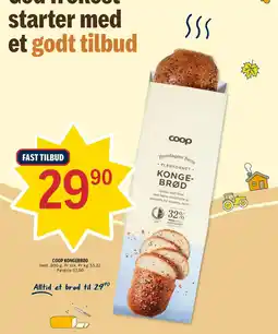 Coop Prix Coop kongebrød tilbud