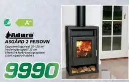 Coop Byggmix Aduro Asgård 2 peisovn tilbud