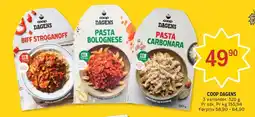 Coop Prix Coop dagens pasta tilbud