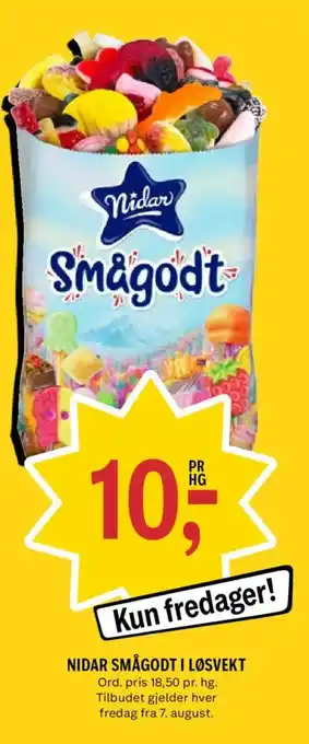 Nidar Smågodt