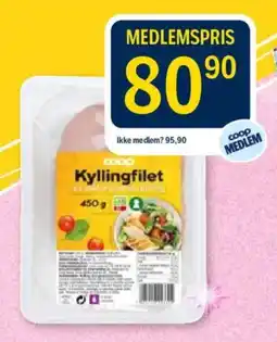 Coop Prix Coop Kyllingfilet tilbud