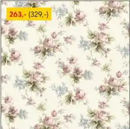 Rusta Floral wallpaper tilbud