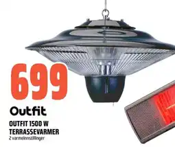Obs Bygg Outfit terrassevarmer 1500 w tilbud