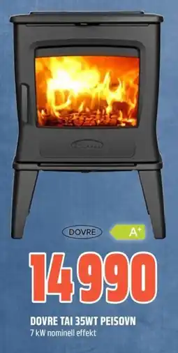 Obs Bygg Dovre tai 35wt peisovn tilbud