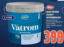 Obs Bygg Infra våtrom 05/matt tilbud