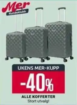 Europris Mer Koffert tilbud