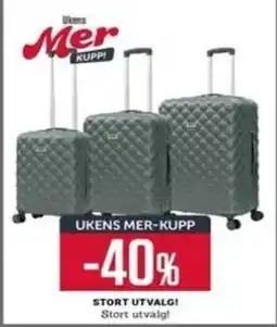 Europris Mer kufferter tilbud