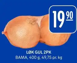 Rema 1000 LØK GUL 2PK tilbud
