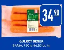 Rema 1000 GULROT BEGER tilbud