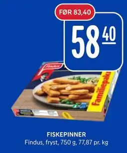 Rema 1000 FISKEPINNER tilbud