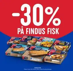 Rema 1000 FINDUS FISK tilbud