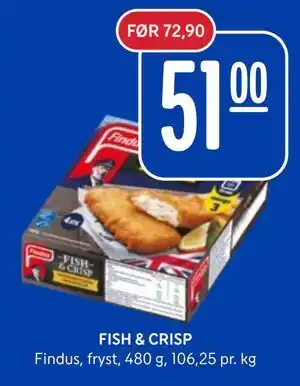 Rema 1000 FISH & CRISP tilbud