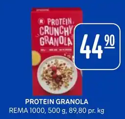 Rema 1000 PROTEIN GRANOLA tilbud