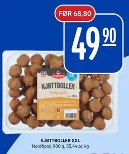 Rema 1000 KJØTTBOLLER XXL tilbud