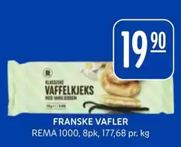 Rema 1000 FRANSKE VAFLER tilbud