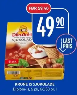 Rema 1000 KRONE IS SJOKOLADE tilbud