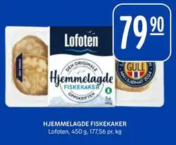 Rema 1000 HJEMMELAGDE FISKEKAKER tilbud